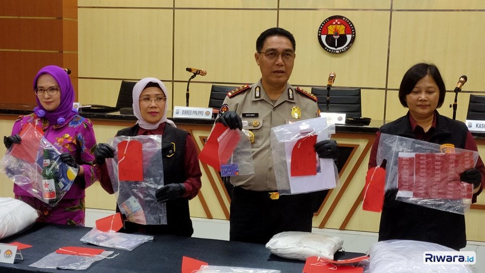 Polda Jatim merilis kasus TPPO di Jember